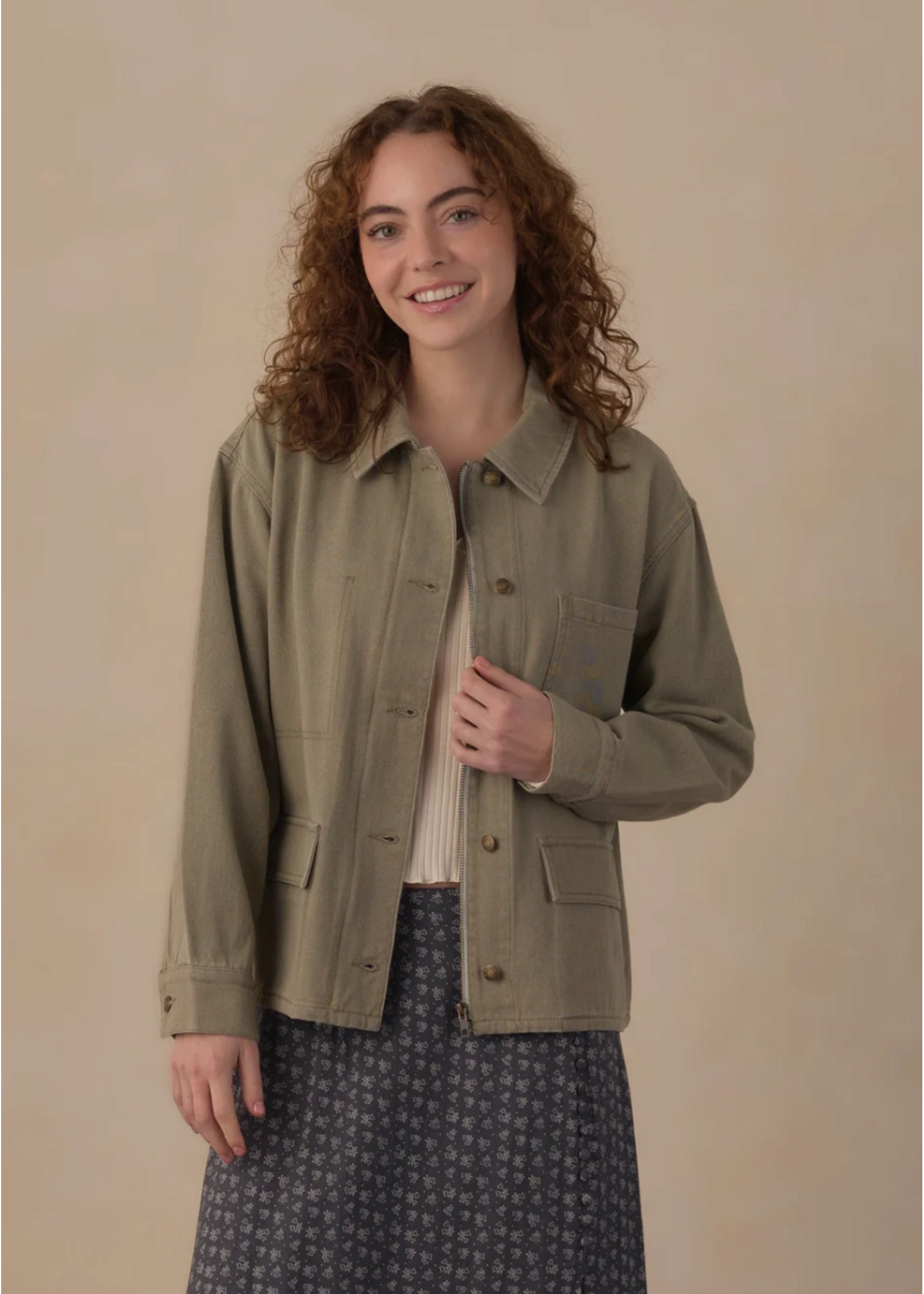 Rylee + Cru Rylee + Cru, Women's  Claire Jacket || Dark Sage