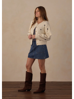 Rylee + Cru Rylee + Cru, Women's Cheyenne Cardigan || Midnight Daisies