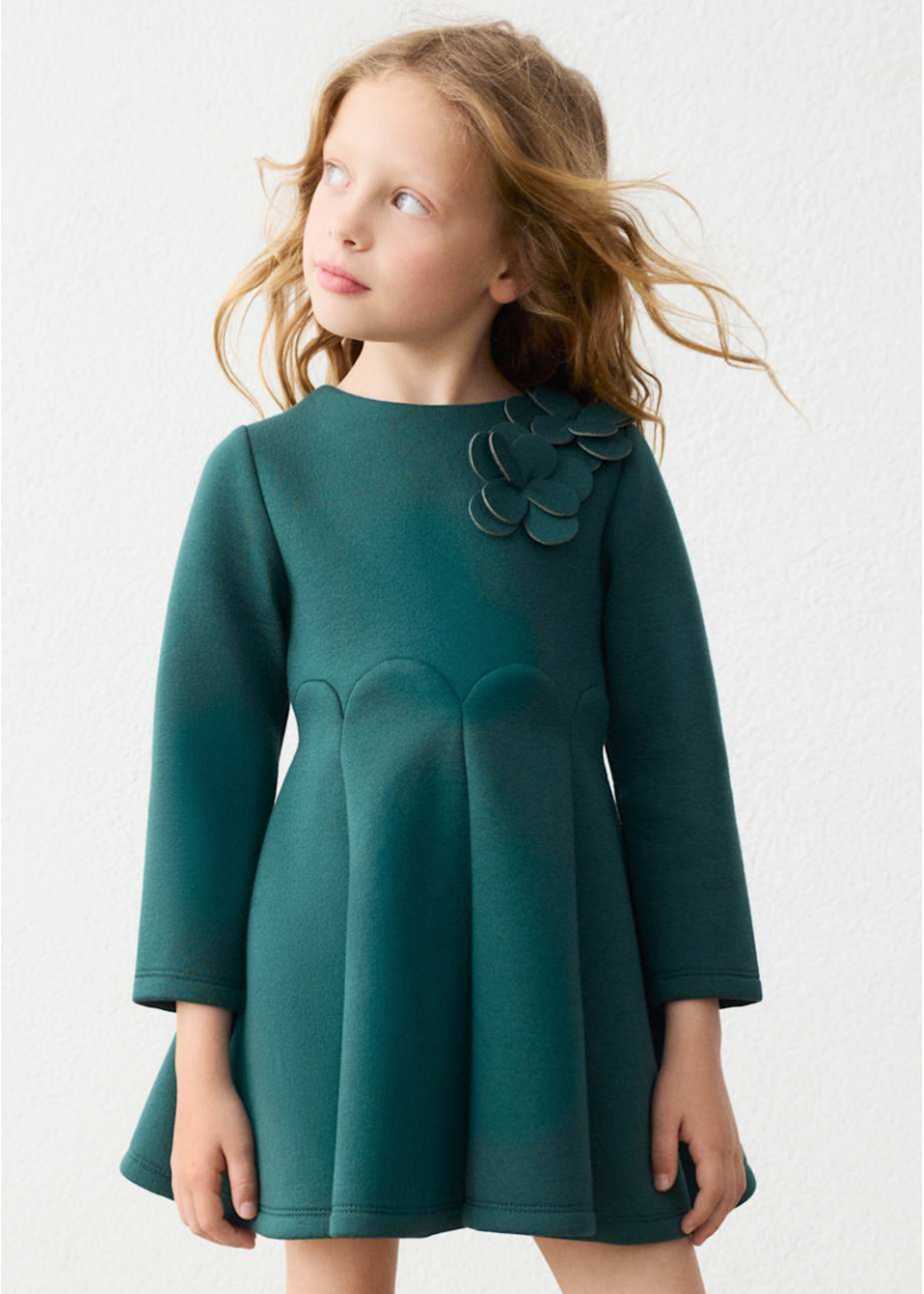 Mayoral Mayoral, Girl Floral Dress || Water Lily