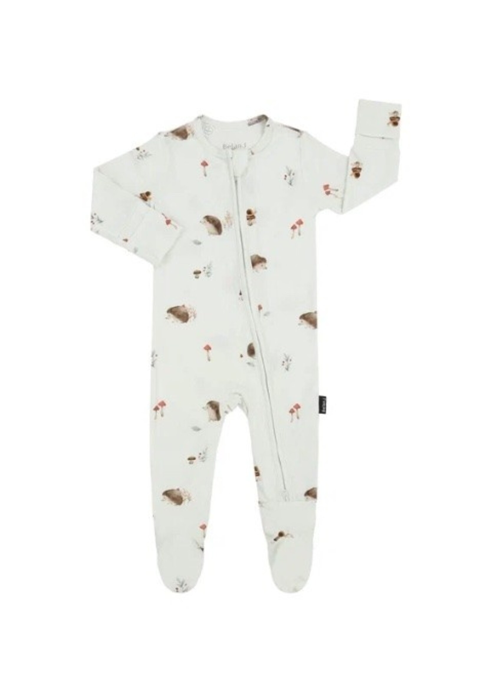 Belan J Belan.J, Footed Zipper Sleeper || Hedgehogs