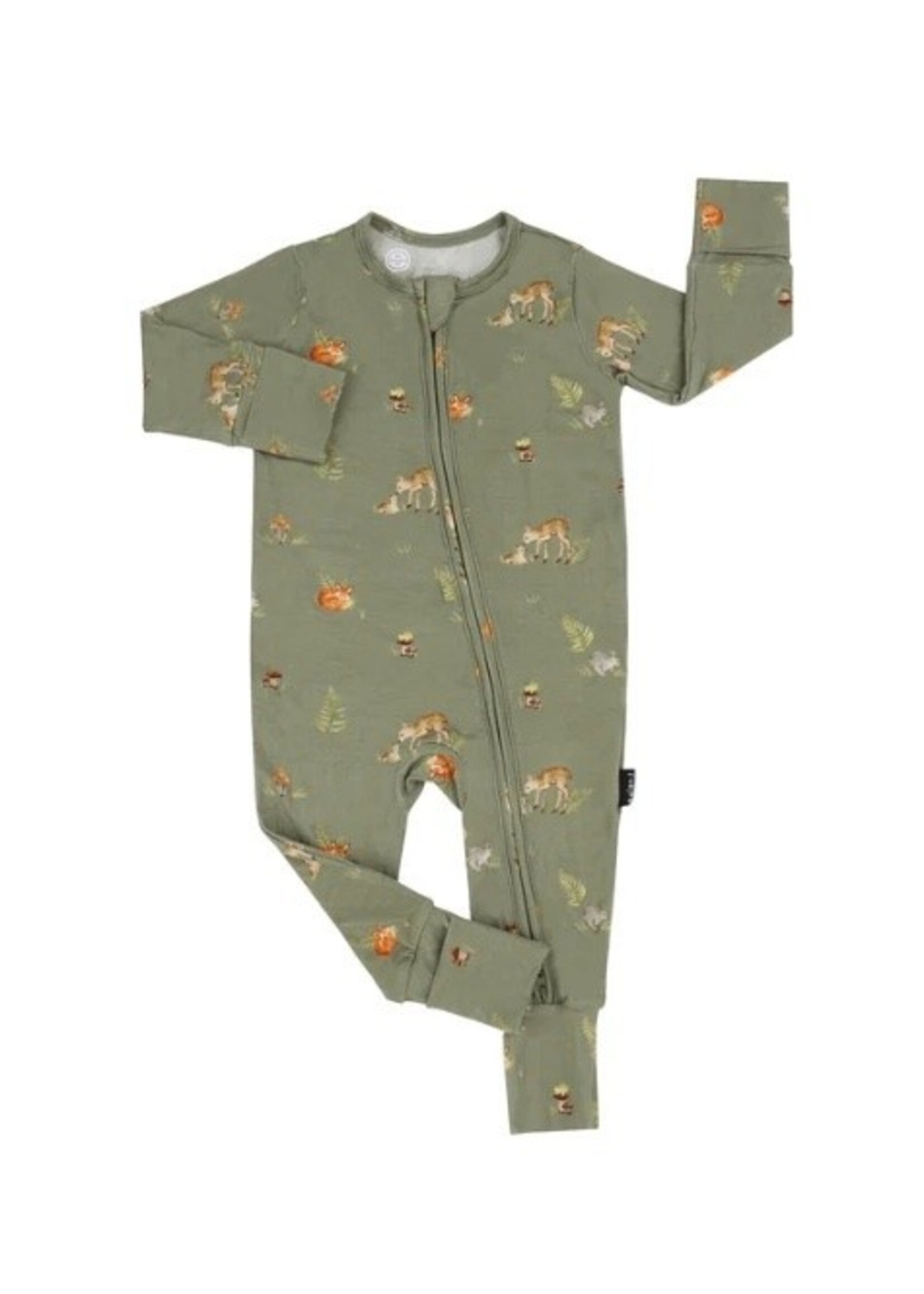 Belan J Belan.J, Footless Zipper Sleeper || Forest Friends