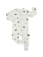 Belan J Belan.J, Footless Zipper Sleeper || Hedgehogs
