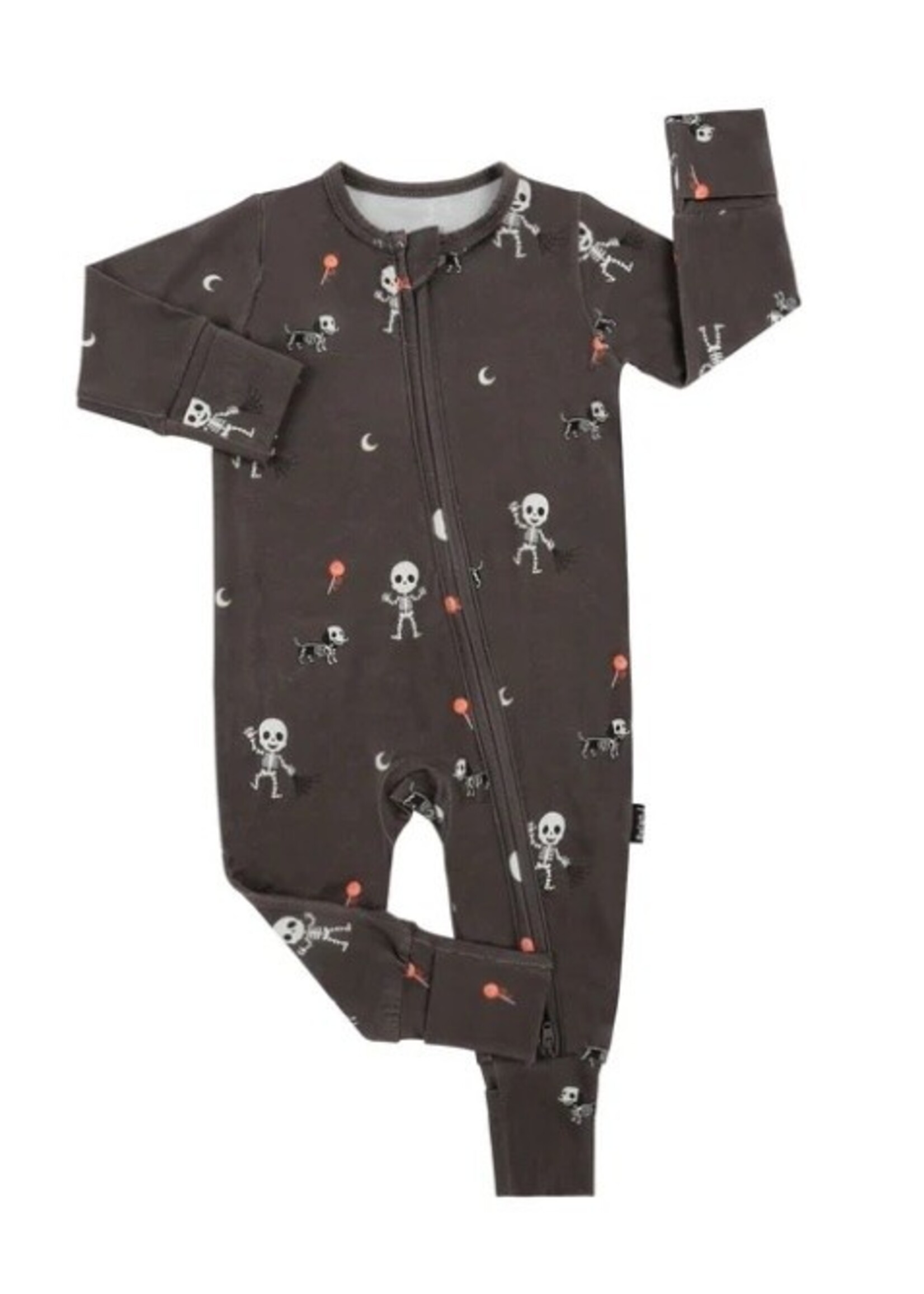Belan J Belan.J, Footless Zipper Sleeper || Skullies