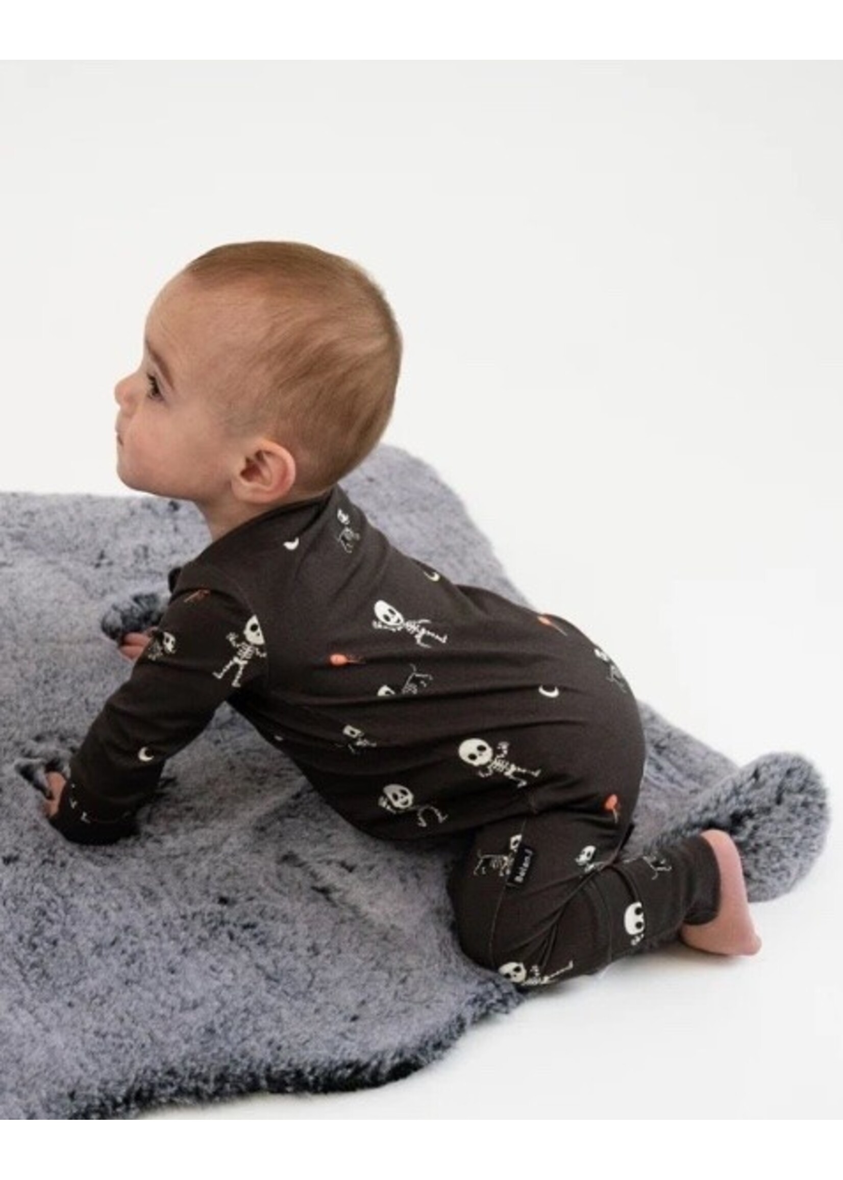 Belan J Belan.J, Footless Zipper Sleeper || Skullies