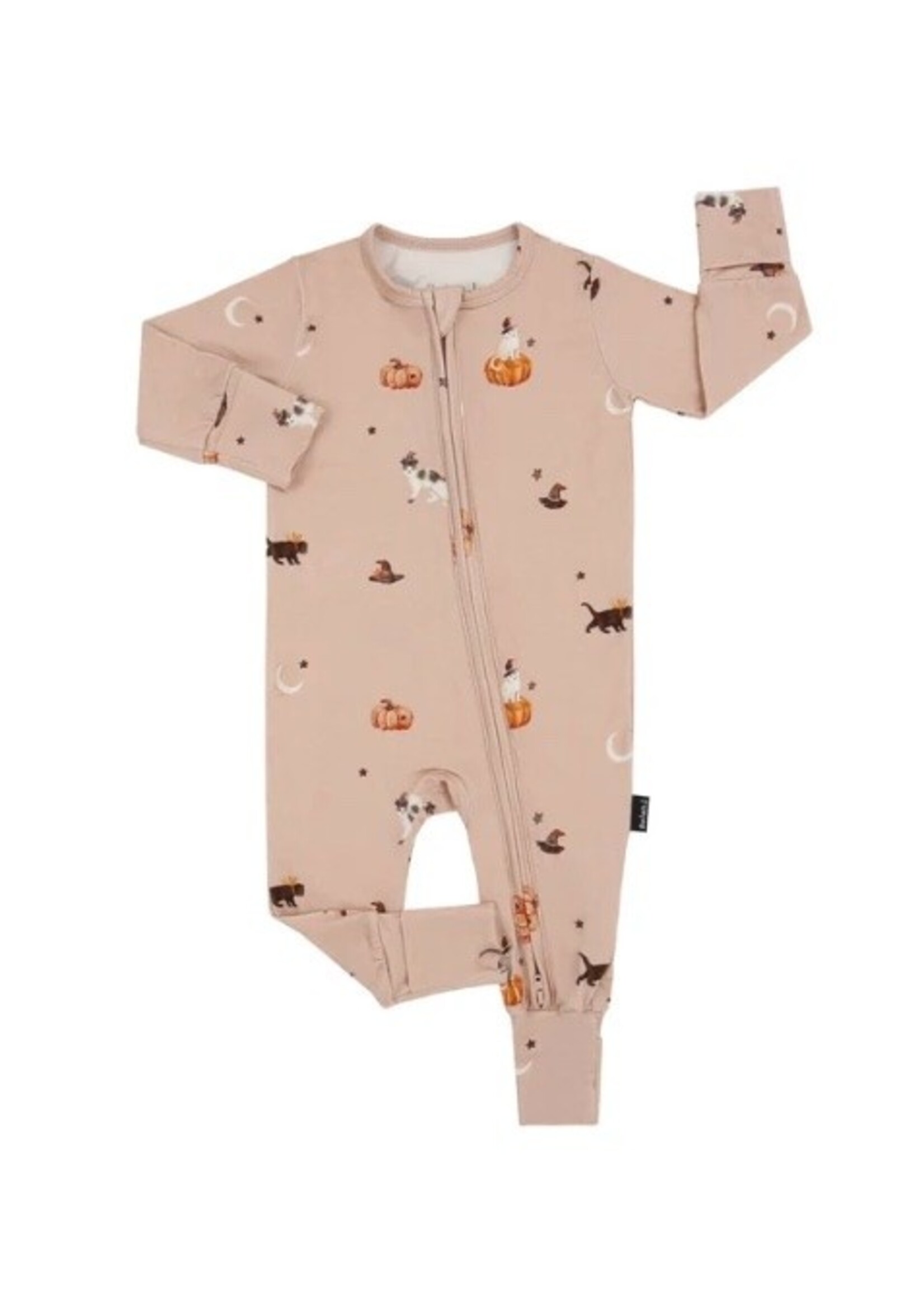 Belan J Belan.J, Footless Zipper Sleeper || Witch Cats