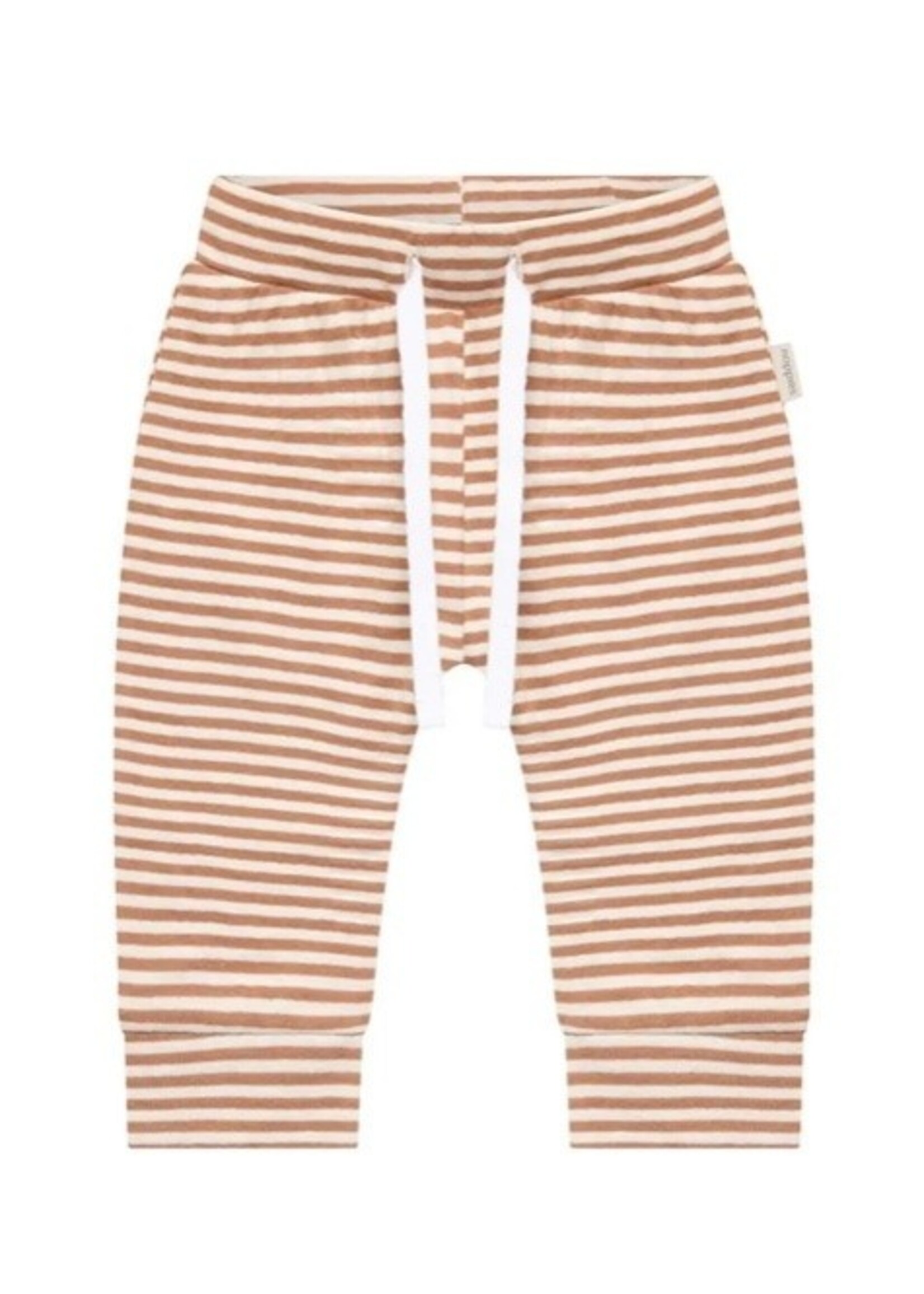 Noppies Kids Noppies Kids, Newborn Stripe Pants || Mocha Mousse