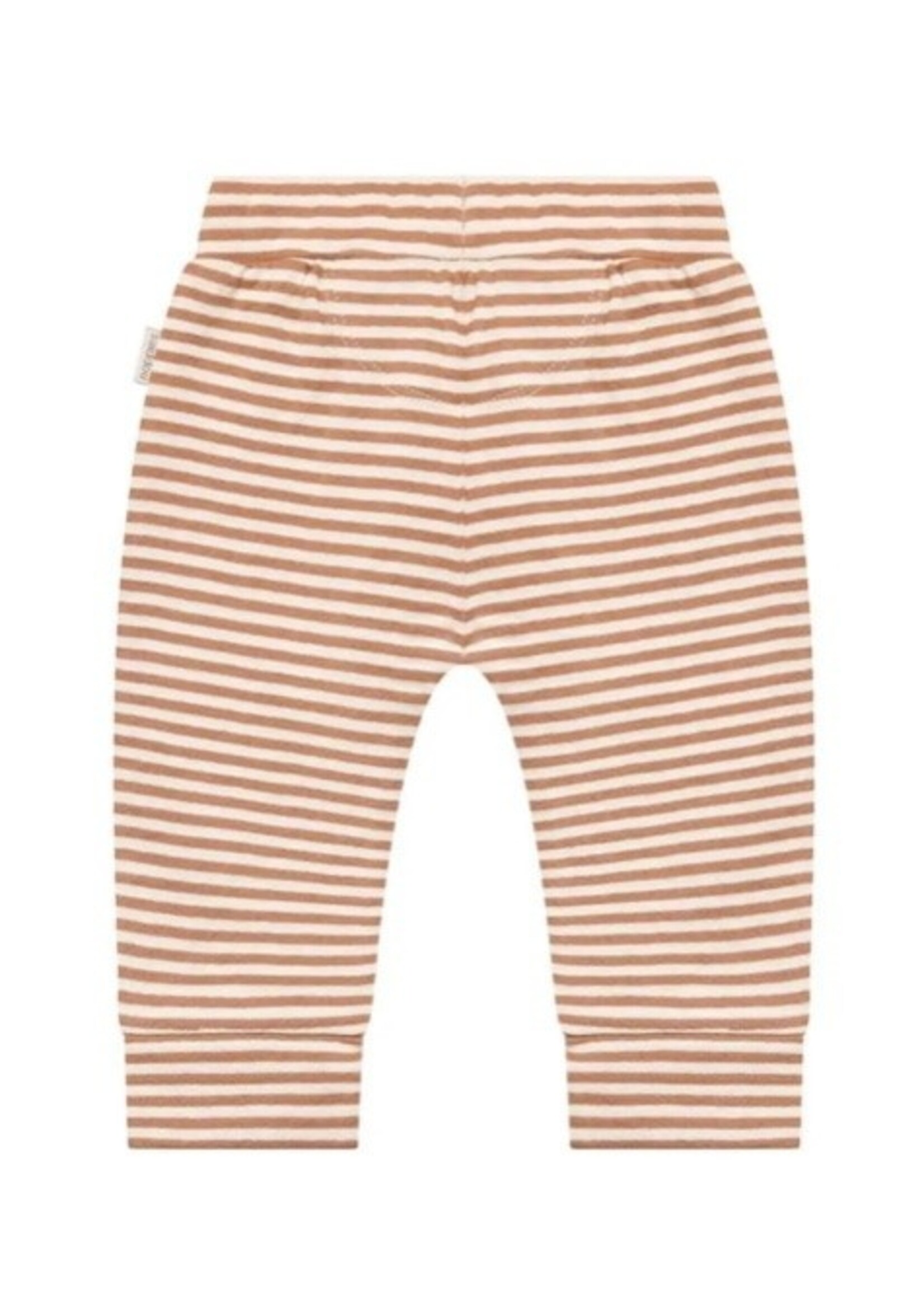 Noppies Kids Noppies Kids, Newborn Stripe Pants || Mocha Mousse