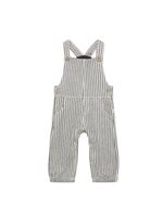 Noppies Kids Noppies Kids, Baby Stripe Relaxed Fit Dungarees || Black Iris