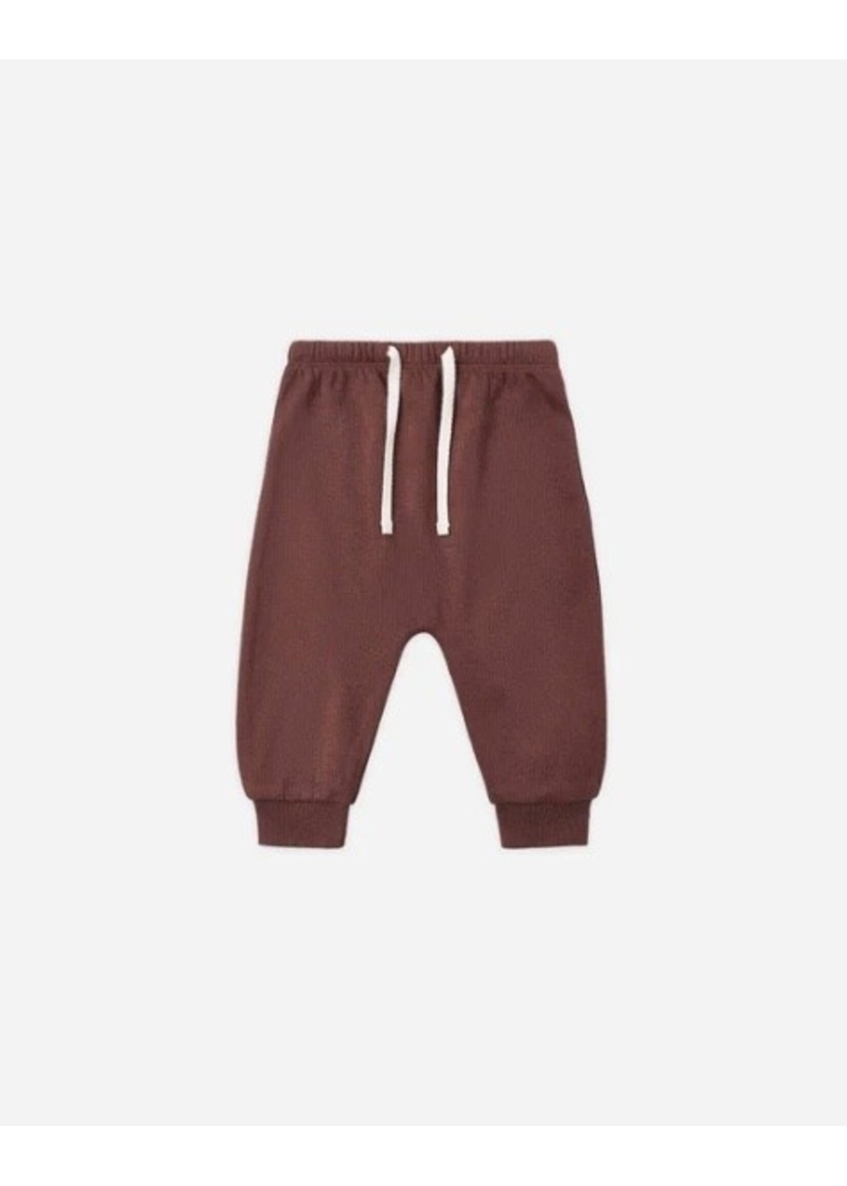 Quincy Mae Quincy Mae, Sweatpant || Black Cherry