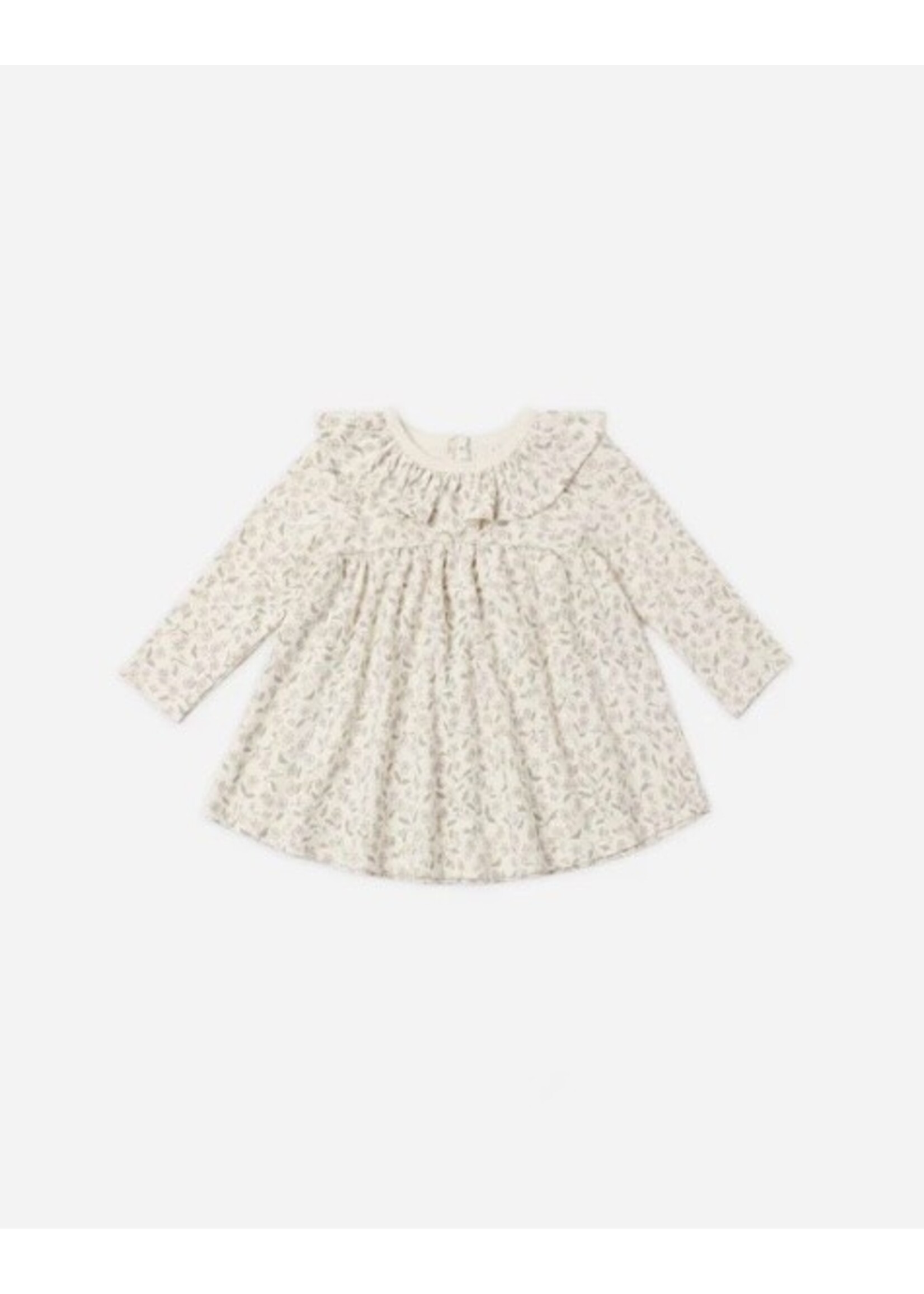 Quincy Mae Quincy Mae, Ruffle Collar Jersey Dress || Floret