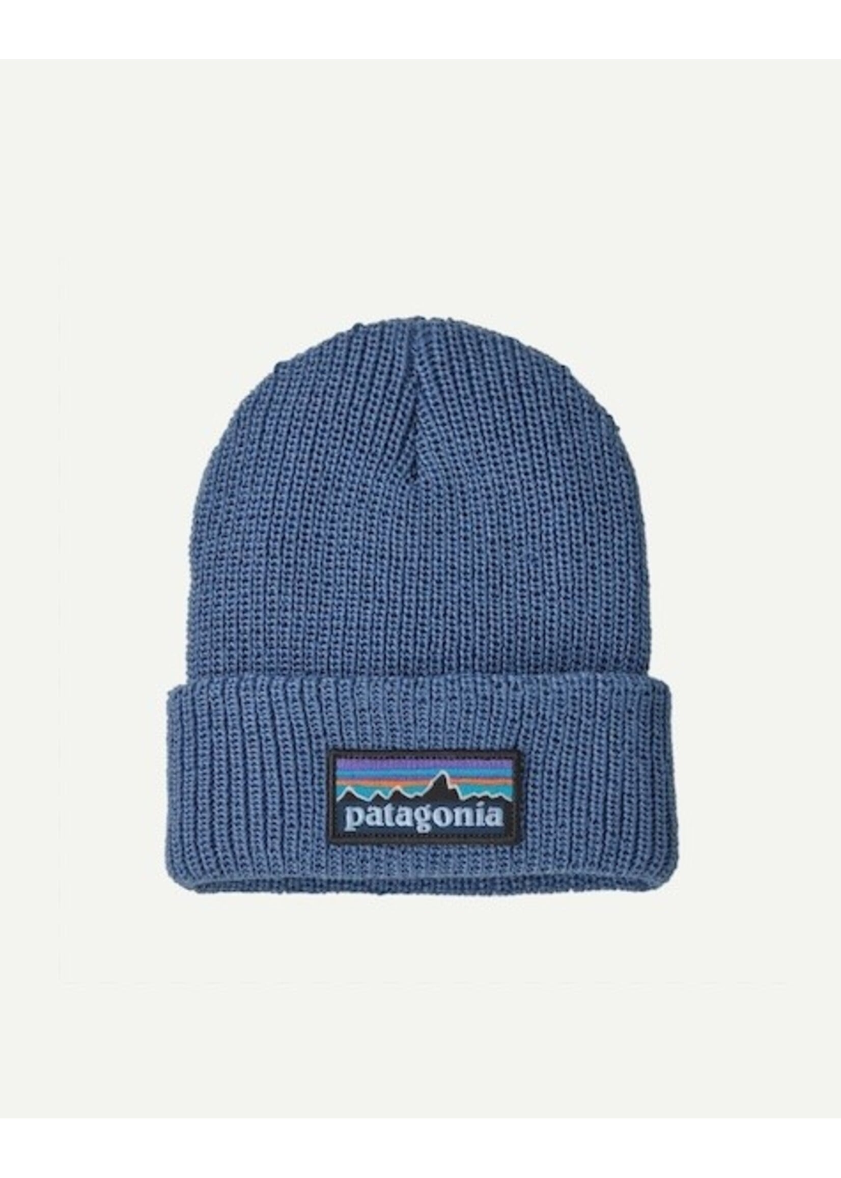 Patagonia Patagonia, Baby Logo Beanie || P-6 Logo: Barnacle Blue
