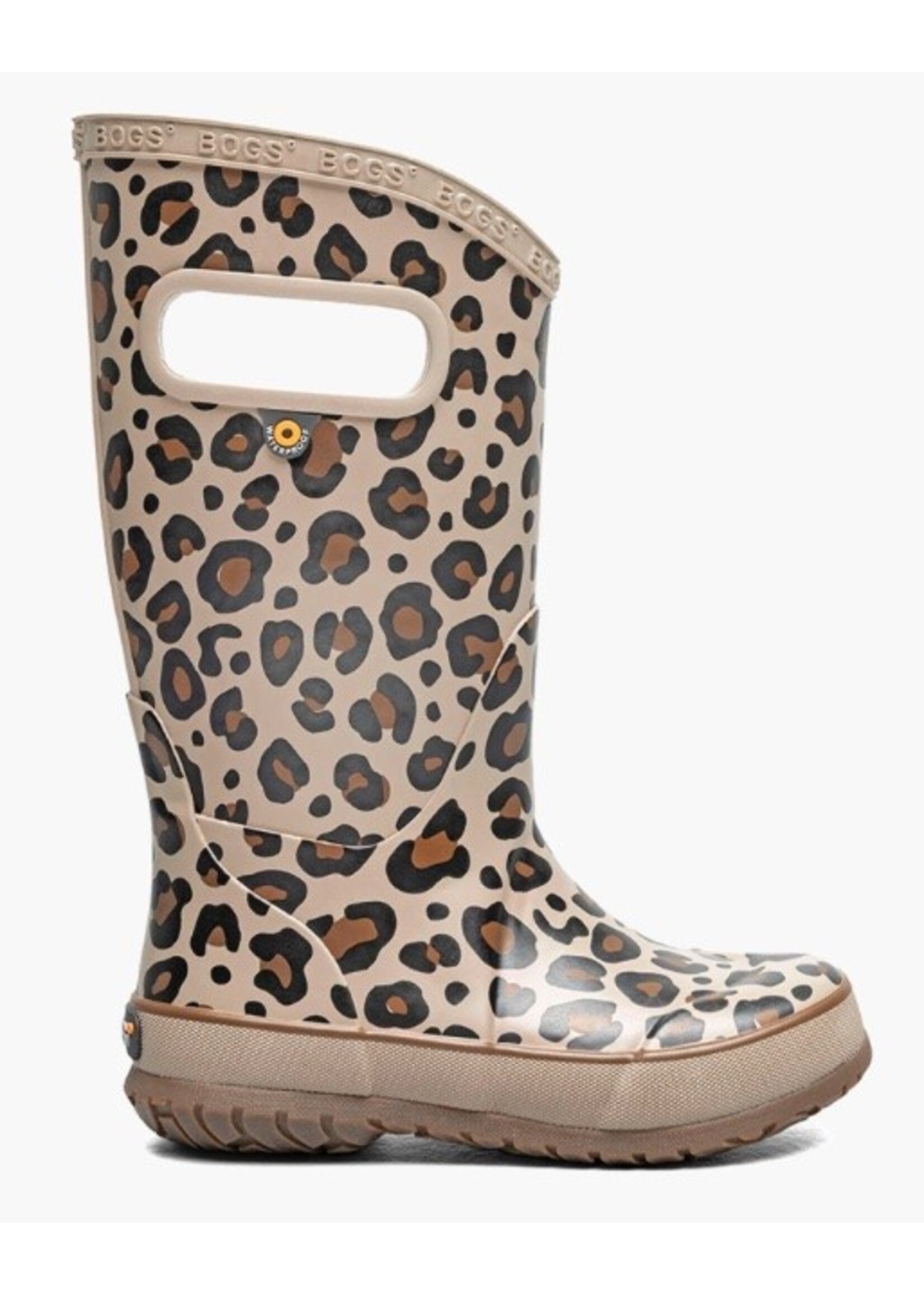 Bogs Bogs, Kids’ Rainboot Glitter || Leopard