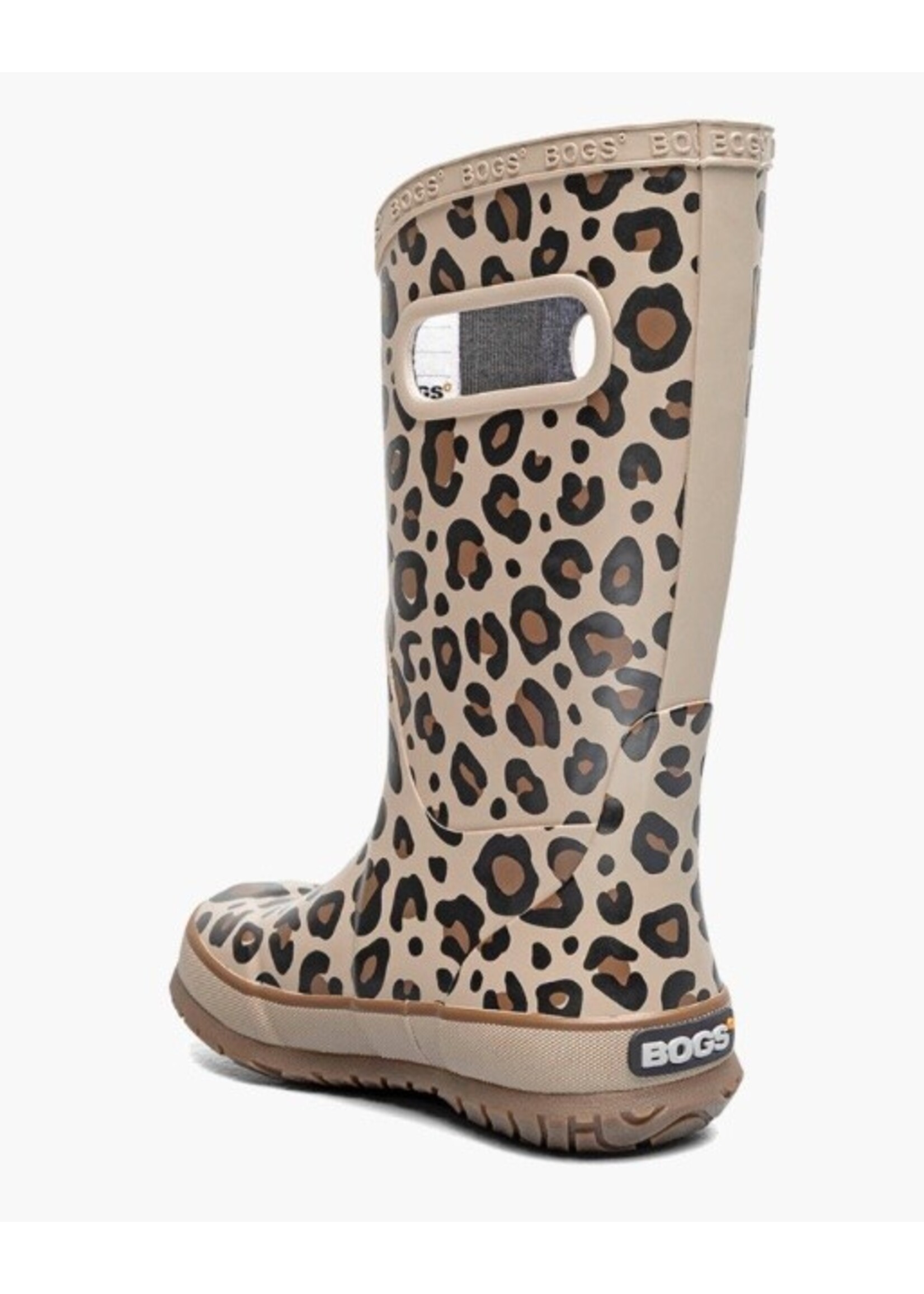 Bogs Bogs, Kids’ Rainboot Glitter || Leopard