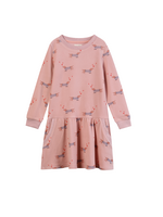 Vignette Vignette, Lara Puppy Love Print Dress || Pink