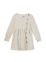Vignette Vignette, Charlotte Acorns Print Dress || Ivory