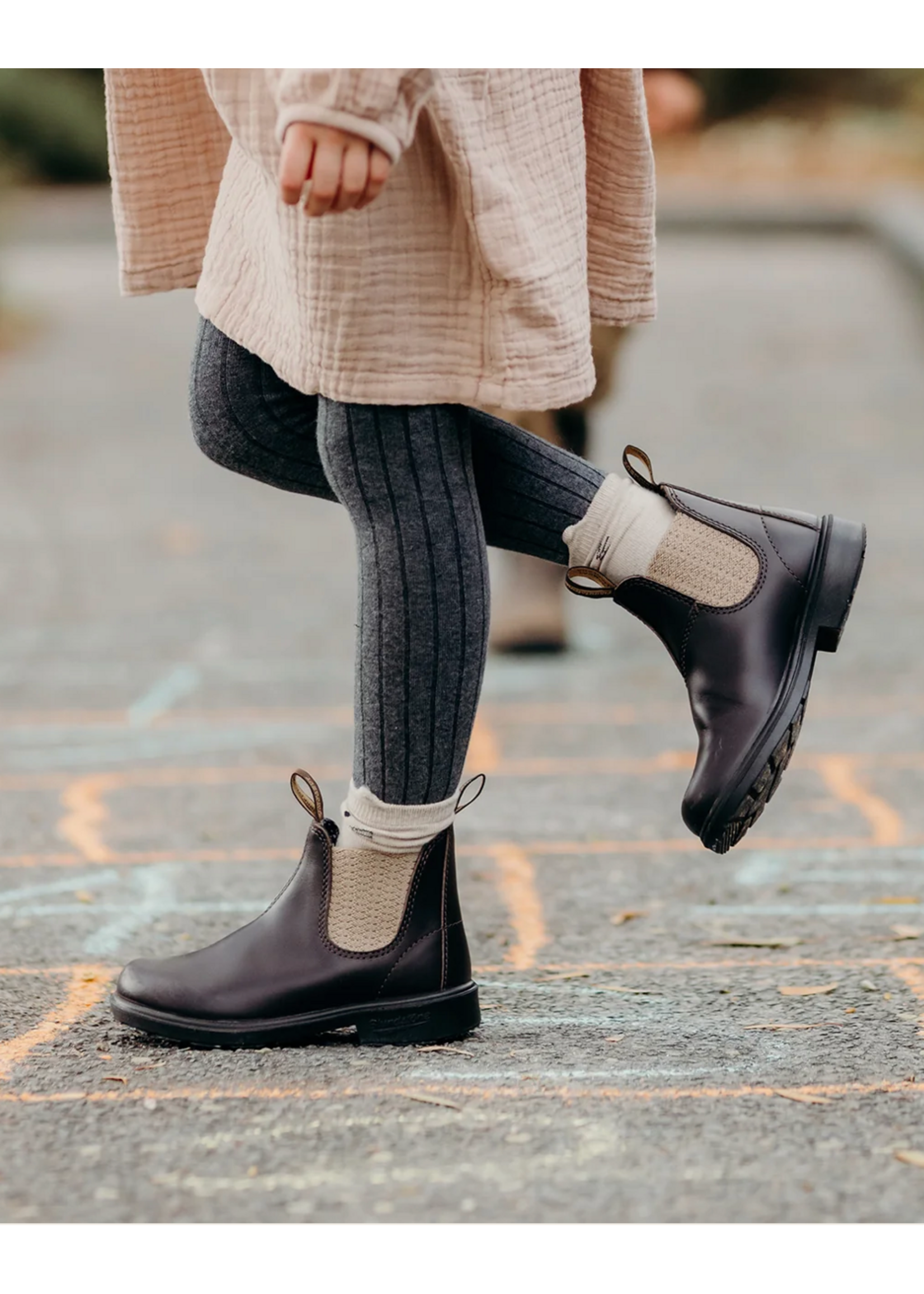 Blundstone Blundstone, Kids & Youth #2653 || Brown with Sand Elastic