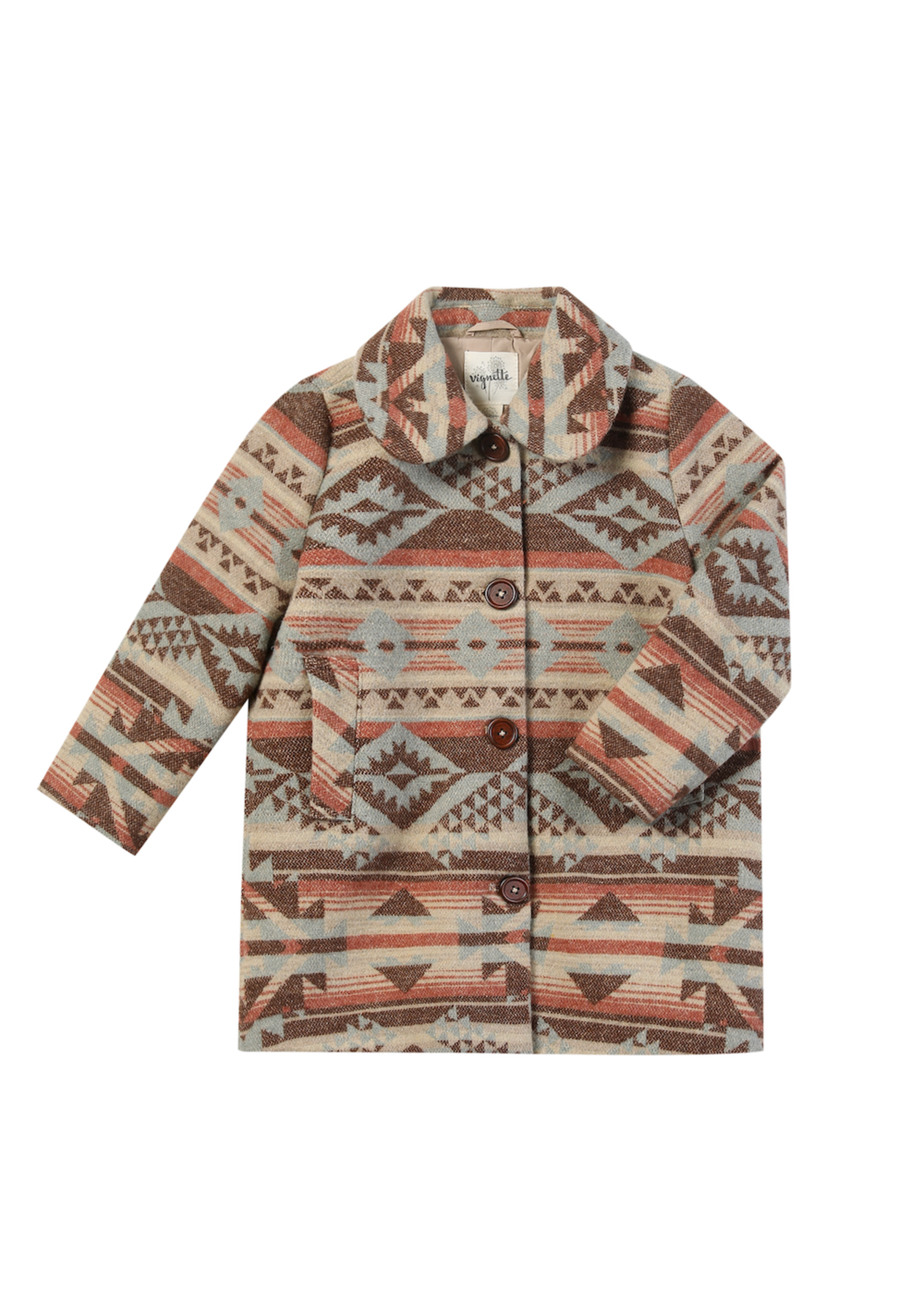 Vignette Vignette, Harlow Coat || Western Print
