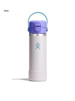 Hydro Flask Hydro Flask, Kids 18oz Wide Soft Straw Covered Cap and Boot || Close Pink