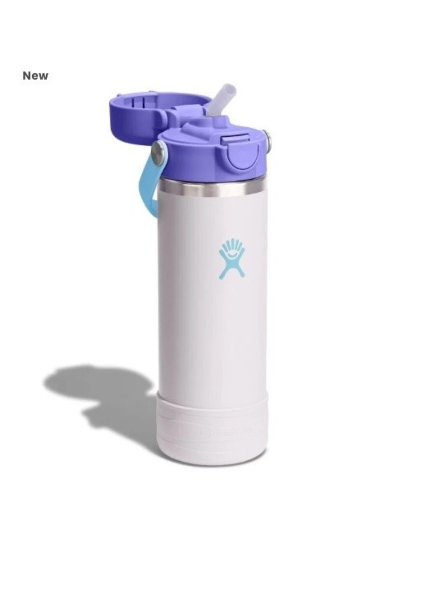 Hydro Flask Hydro Flask, Kids 18oz Wide Soft Straw Covered Cap and Boot || Cloud Pink