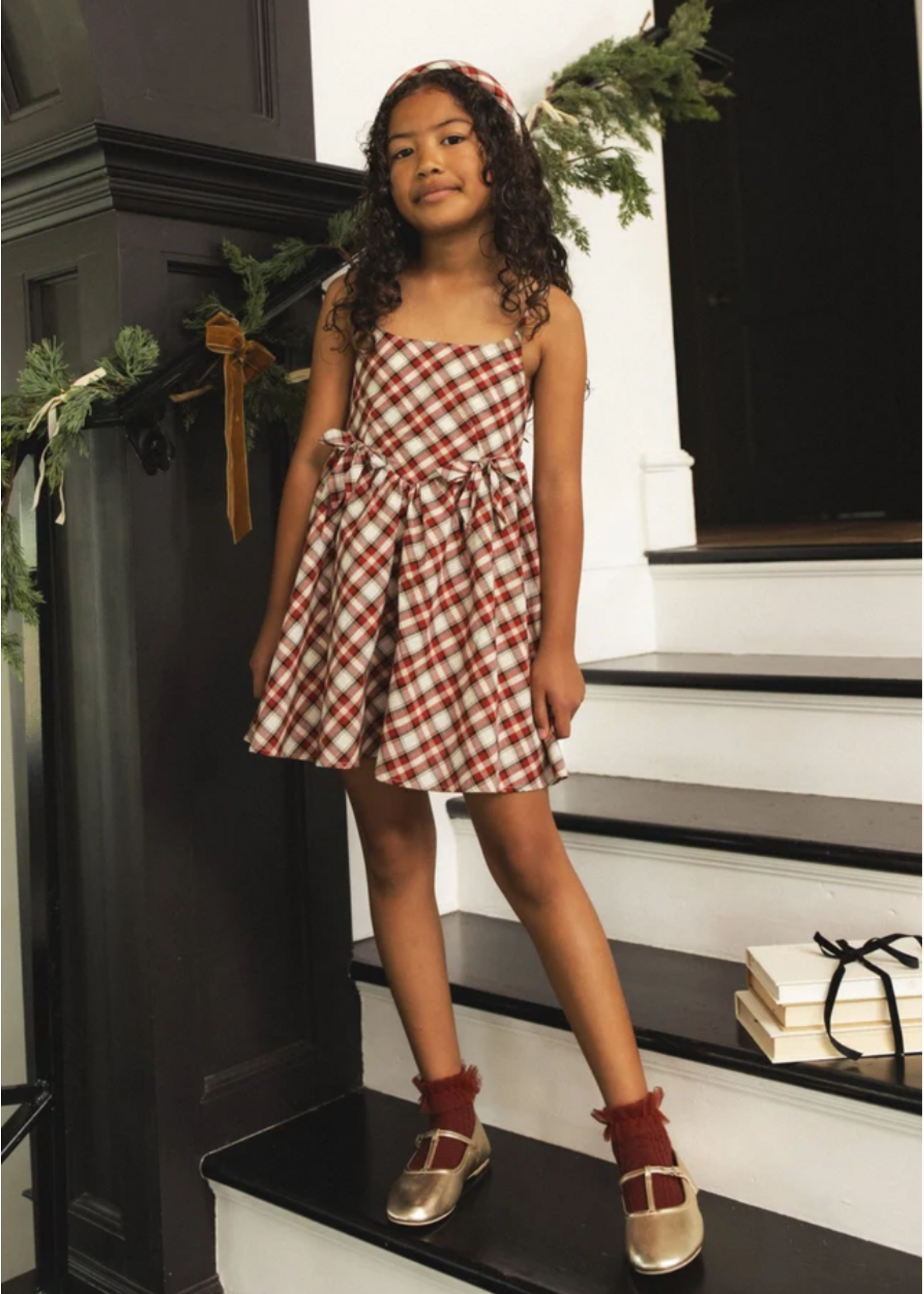 Noralee Noralee, Betsy Dress || Holiday Tartan