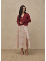 Noralee Noralee, Womens' Bow Cardigan || Ruby