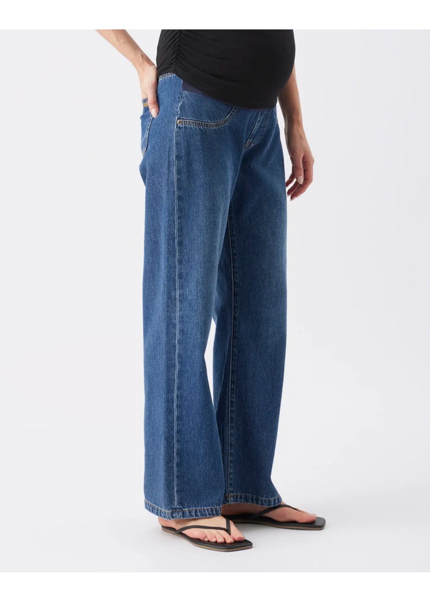 Ripe Maternity Ripe Maternity, Billie Over Bump Jean || Dark Wash