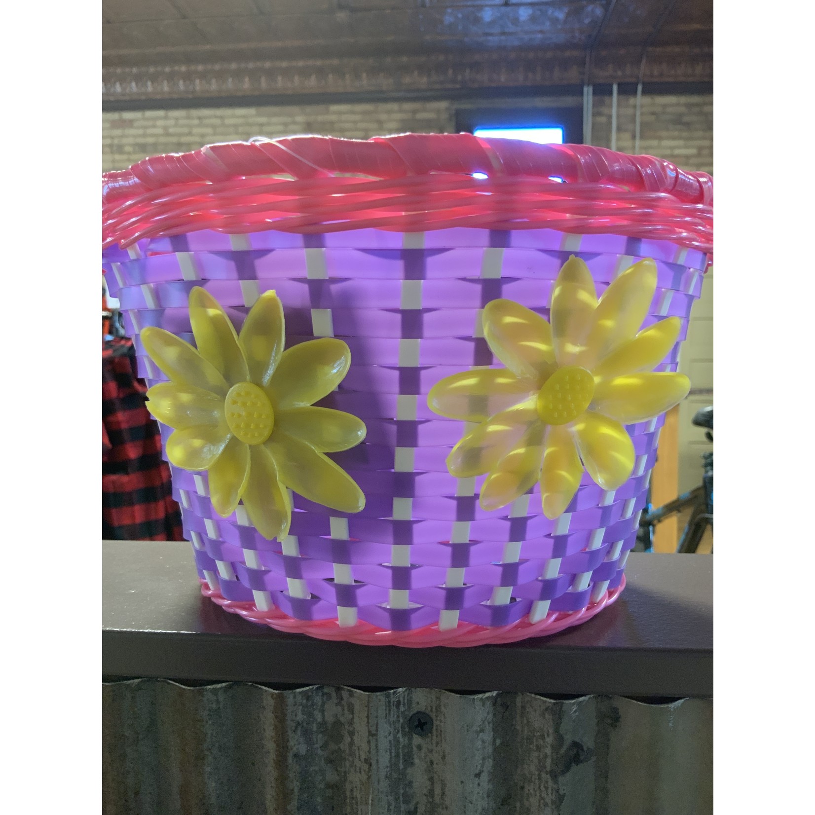 Flower Basket - Purple