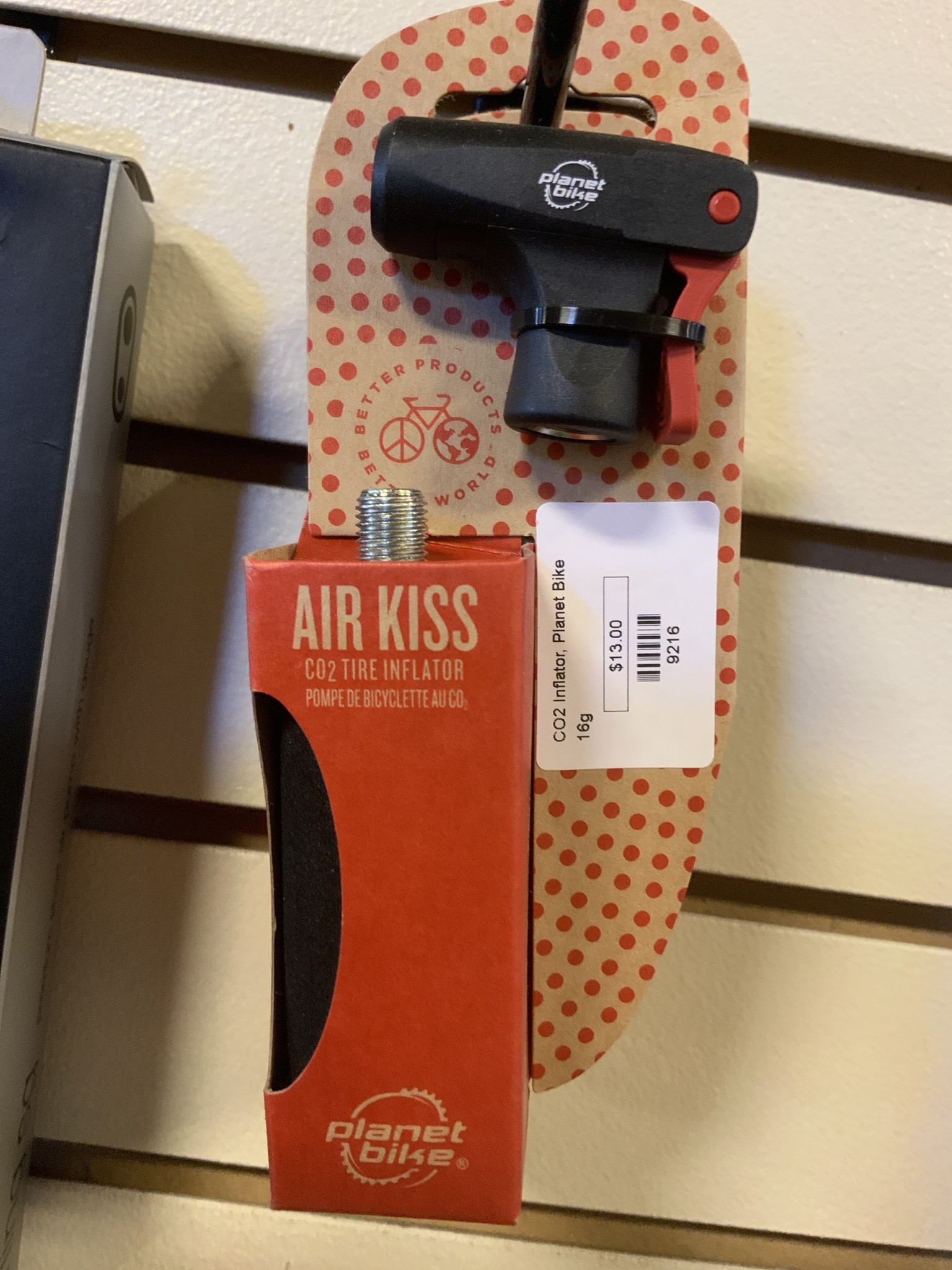 Air Kiss CO2 bike tire inflator