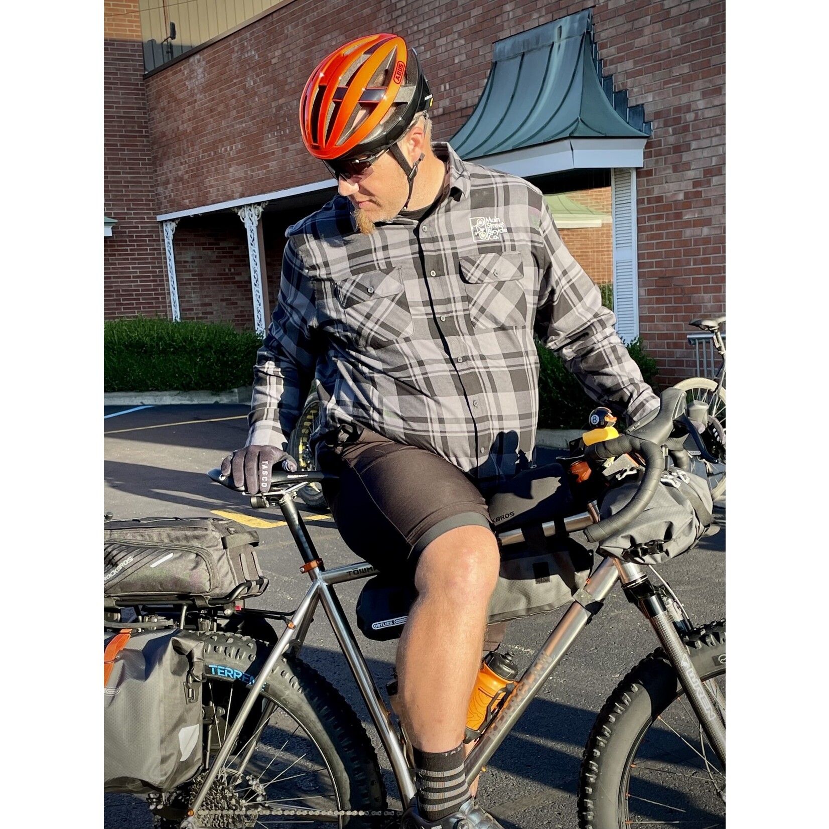 Main Street Grey Flannel Shirt