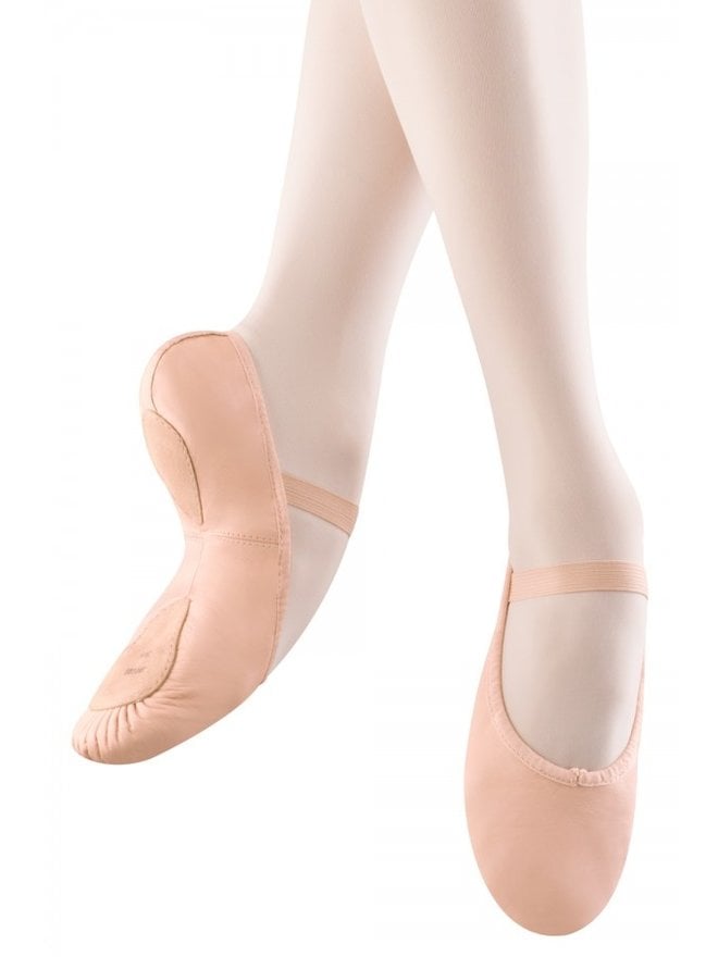 Girls Boys Genuine Leather Ballet Shoes Full Sole Dance Slippers for Kids Toddler 