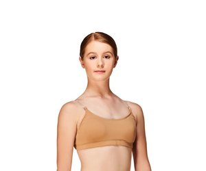 Mondor Adult Bra w/ Removable Cups and Adjustable Clear Straps - Dance  Street