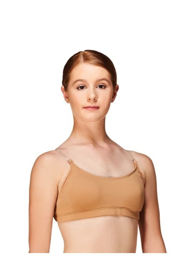 Body Wrappers Adult Adjustable Clear Strap Bra 275 : Dance Max