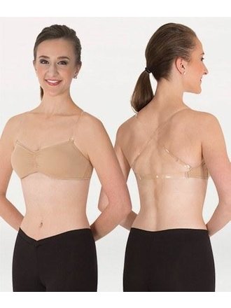 Body Wrappers Clear Back Strap - Dance Street