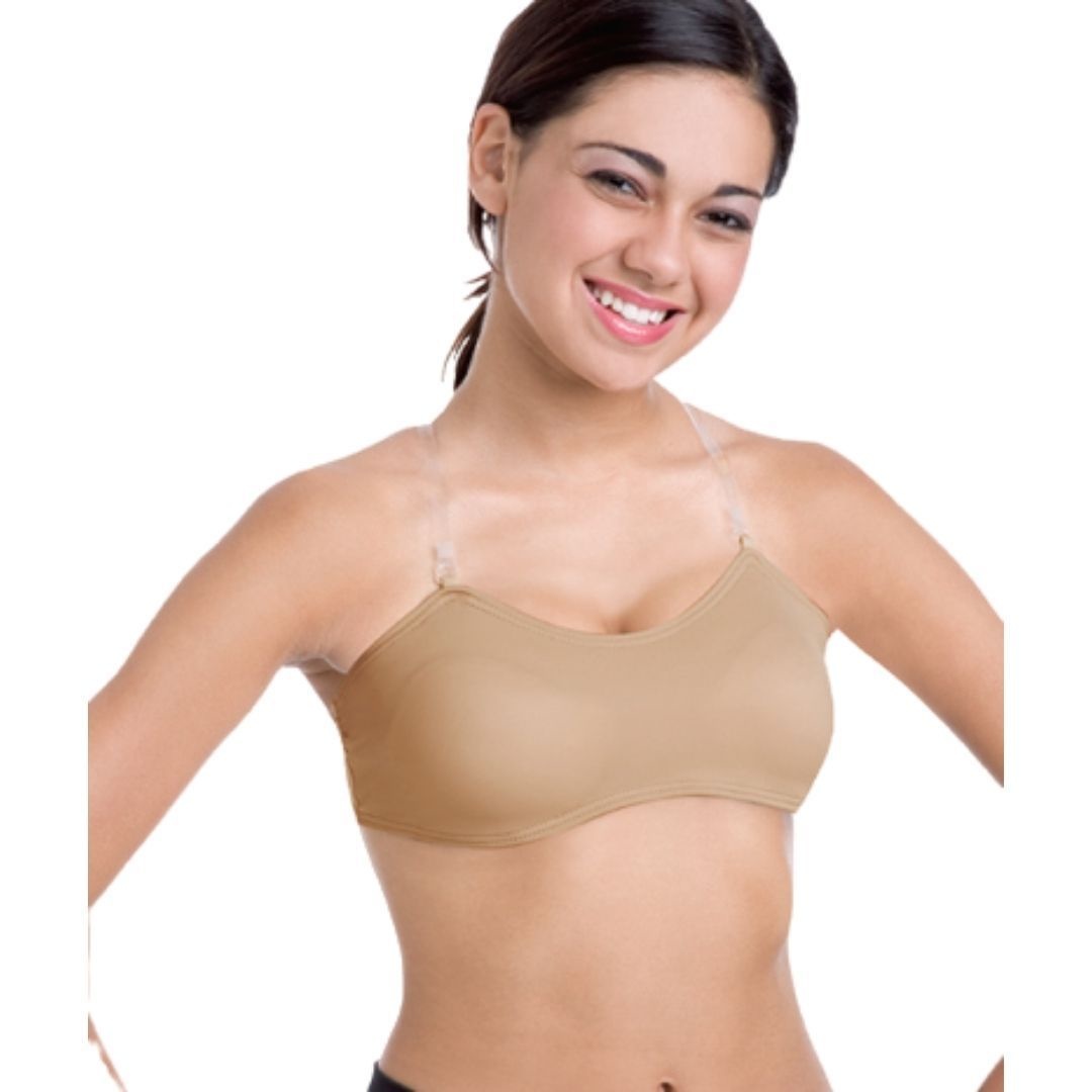 Body Wrappers Underwraps Cinched Padded Bandeau Bra (292)
