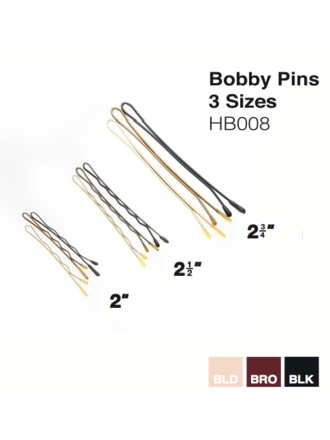 Dance Accessories - Bunheads Bobby Pins - Lt. Brn - Brown - OSFA - BH447