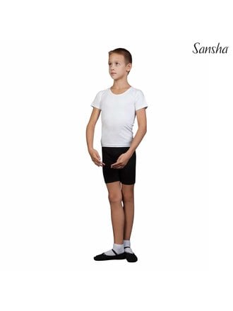 Sasha Black Spencer Boys' Dance Shorts