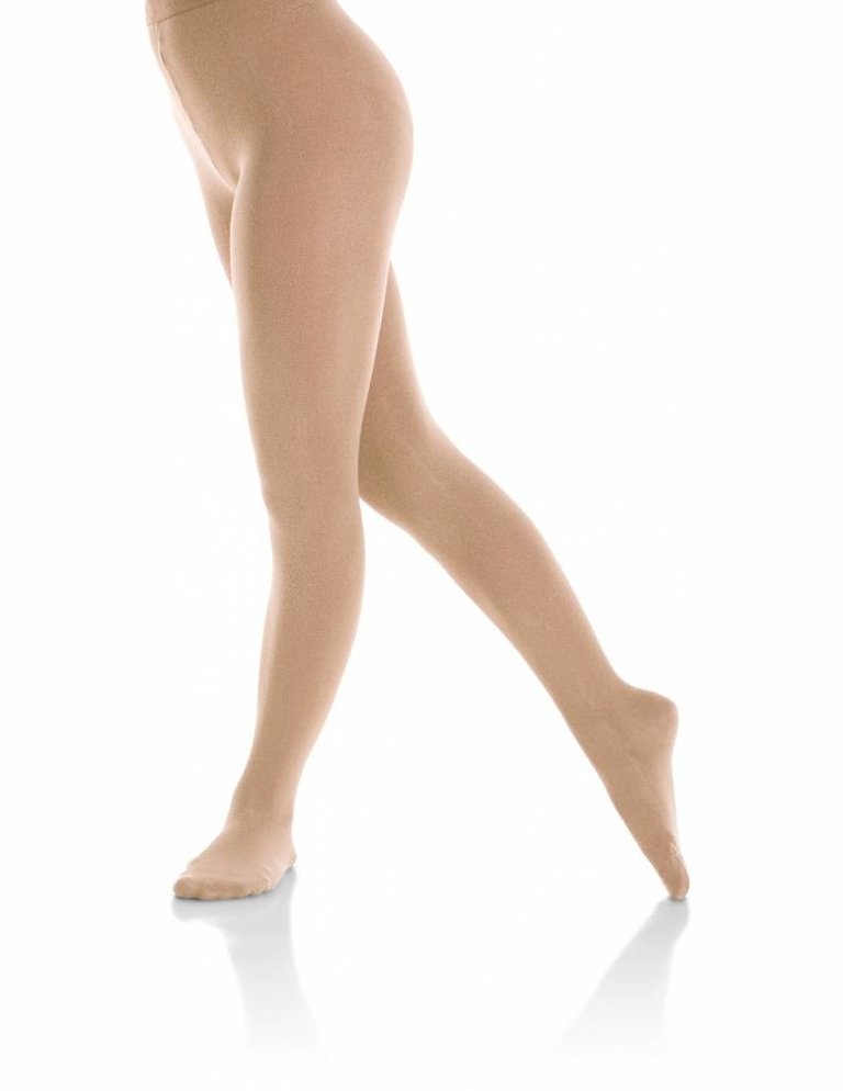 Mondor Mondor Naturals Footed Adult Skating Tights- 3371