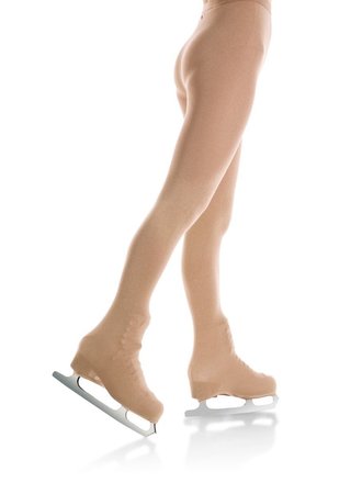 Mondor Mondor Naturals Satiny Boot Cover Adult Skating Tights