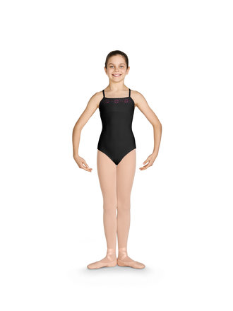 Bloch Bloch Laser Trim Cross Back Cami Leotard