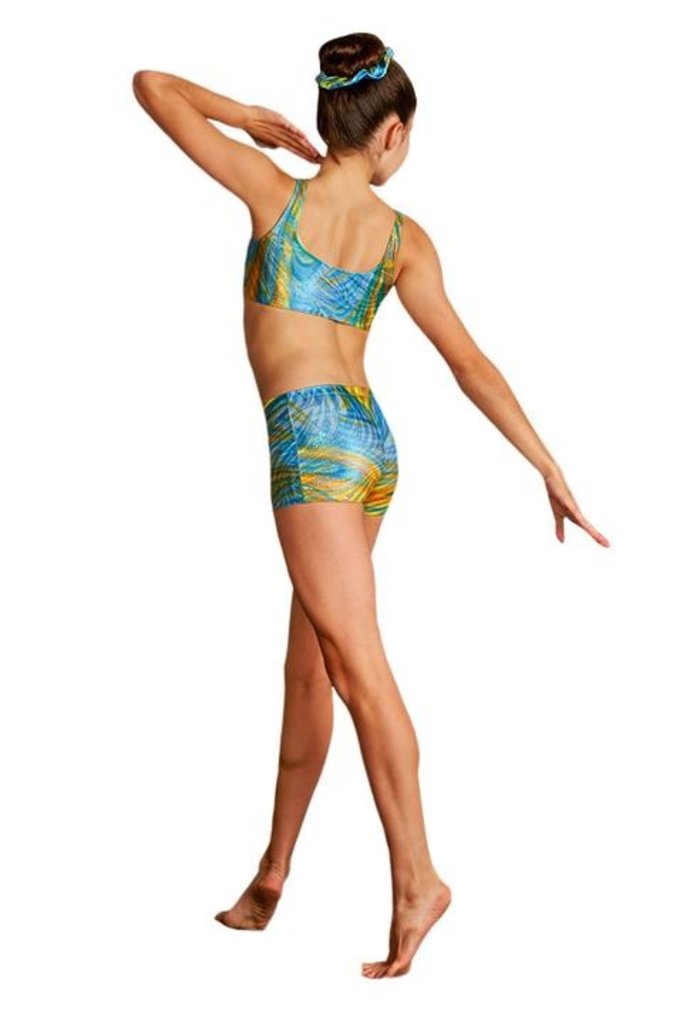 Bloch Leos Girls Mirage Foil Short- GB133