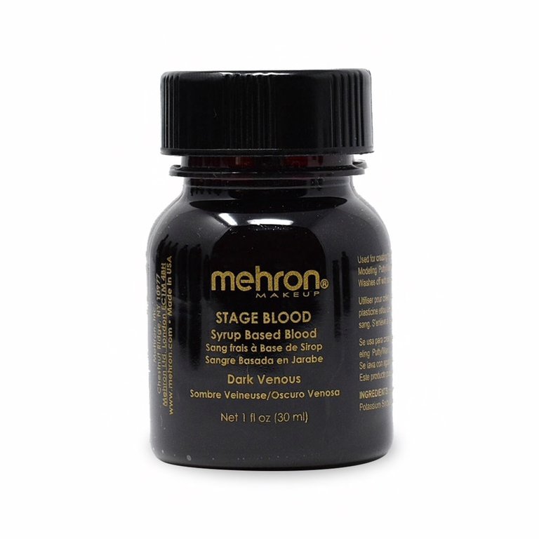 Mehron Mehron Stage Blood with Brush 1oz