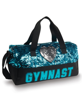 Danshuz Danshuz Sequin Gym Heart Bag