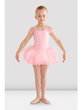 Bloch Bloch Cap Sleeve Mesh Tutu Dress Bloch Bloch Cap Sleeve Mesh Tutu Dress