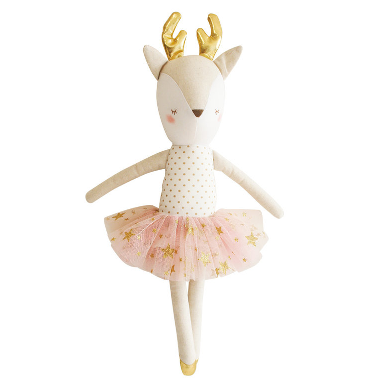 Alimrose Alimrose Ballerina Reindeer Blush Star Tutu