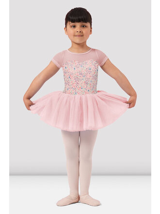 Bloch Mirella Ditsy Print Cap Sleeve Tutu Dress