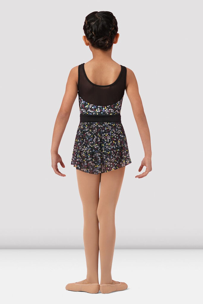 Bloch Mirella Ditsy Print Mesh Pull On Skirt- MS1085C