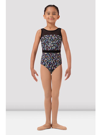 Bloch Mirella Ditsy Print Scoop Back Tank Leo Bloch Mirella Ditsy Print Scoop Back Tank Leo