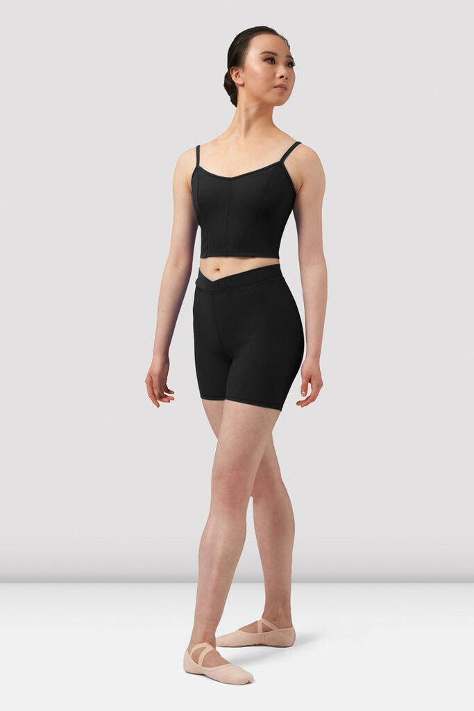 Bloch Mirella Chevron V front Shorts- M6045L