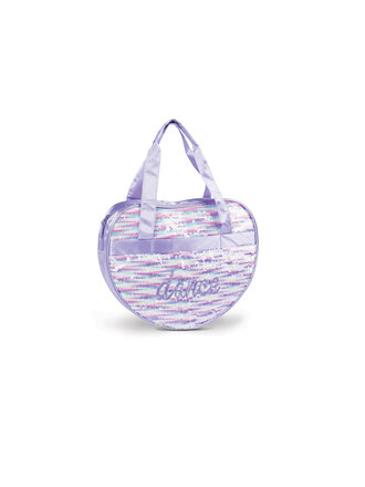 Danshuz Danshuz Shimmering Heart Sequin Tote