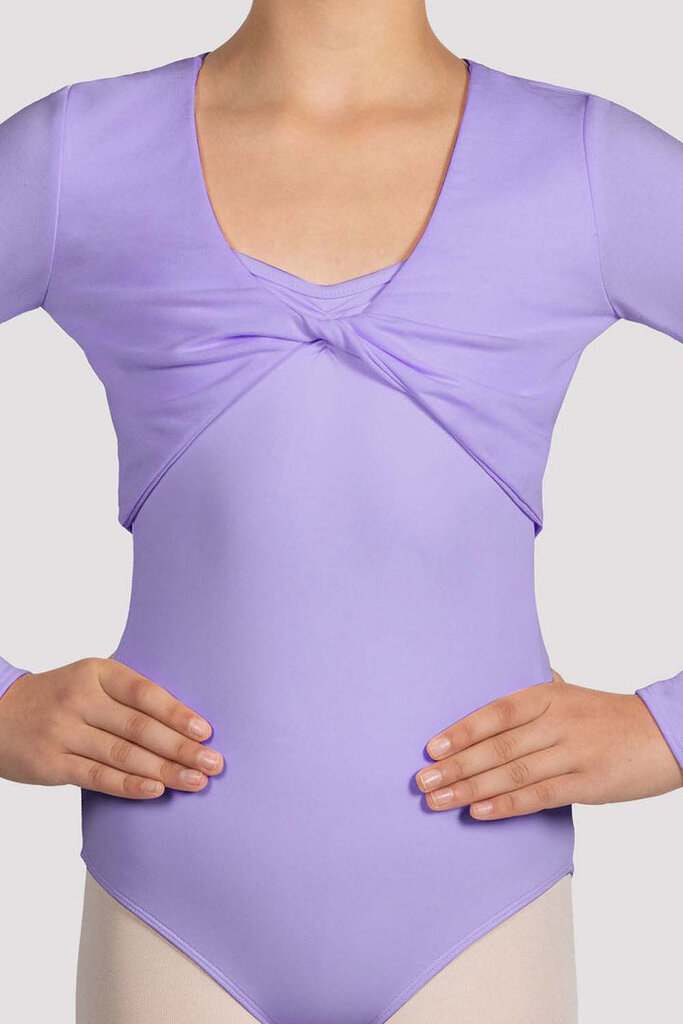 Bloch Mirella Glow Twist Front Long Sleeve Top